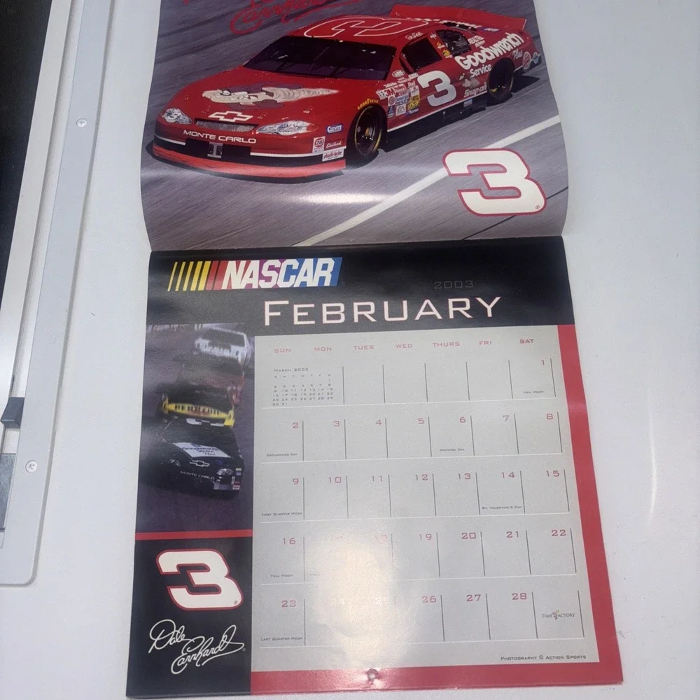 Dale Earnhardt - A 2003 Calendar